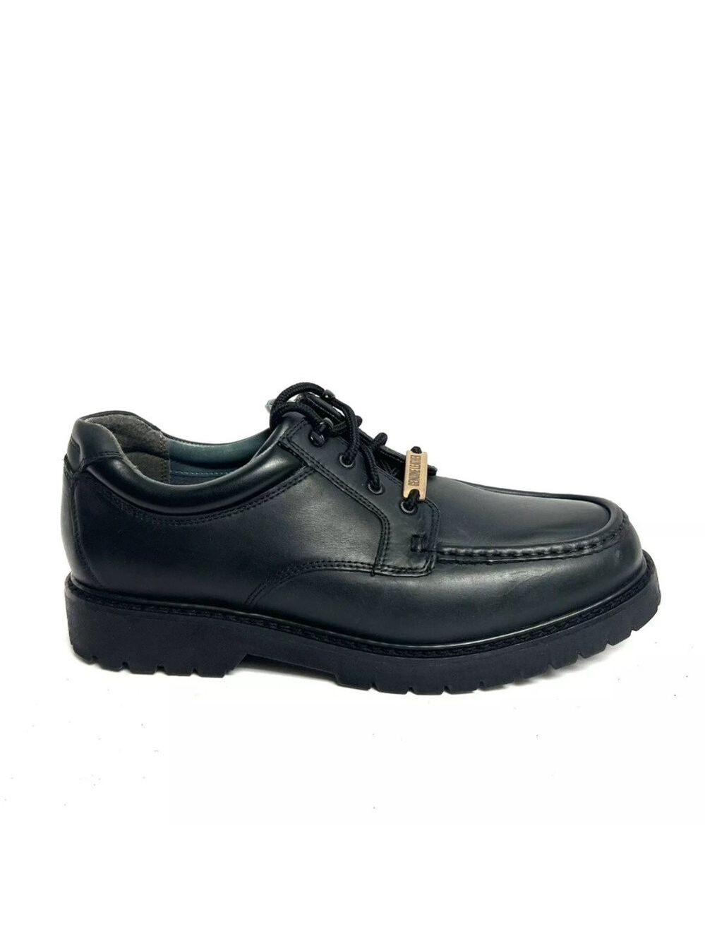 Dockers Black Leather Glacier Oxford Men's Size 8